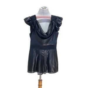 ALTAR'D State Fringe V-neck Sweater Oatmeal Size M